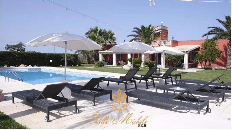 Bed & Breakfast Villa Michela Alezio Exterior photo