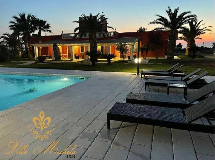 Bed & Breakfast Villa Michela Alezio Exterior photo
